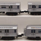 MTH 20-2717-1 O Premier R40 Subway Set w/PS2 (Set of 4) EX/Box