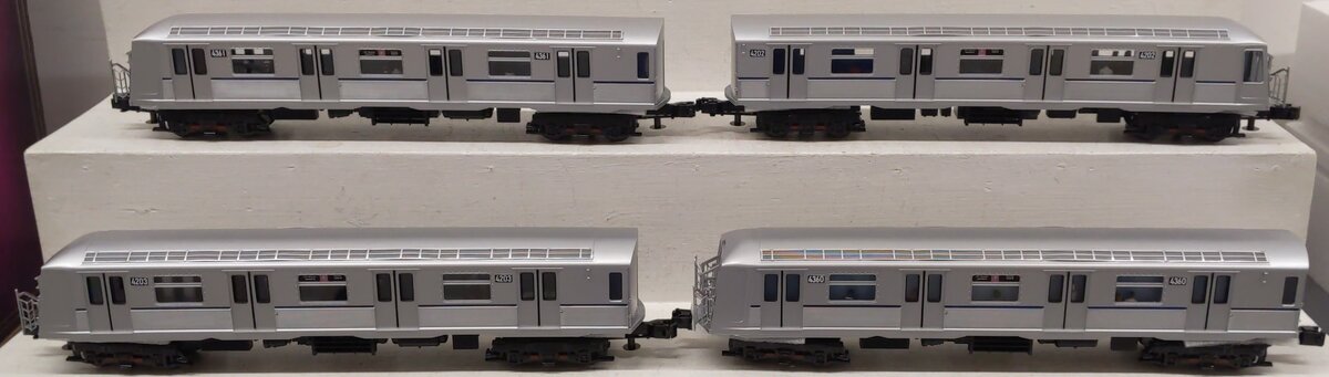 MTH 20-2717-1 O Premier R40 Subway Set w/PS2 (Set of 4) EX/Box