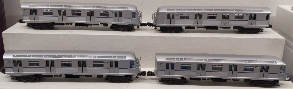 MTH 20-2717-1 O Premier R40 Subway Set w/PS2 (Set of 4) EX/Box