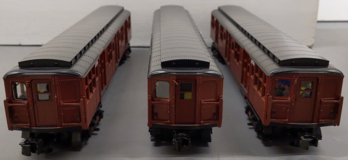 MTH 20-2675-1 O BMT 2500 Series 3-Car Subway Set with Proto-Sound 2.0 (Set of 3) EX/Box