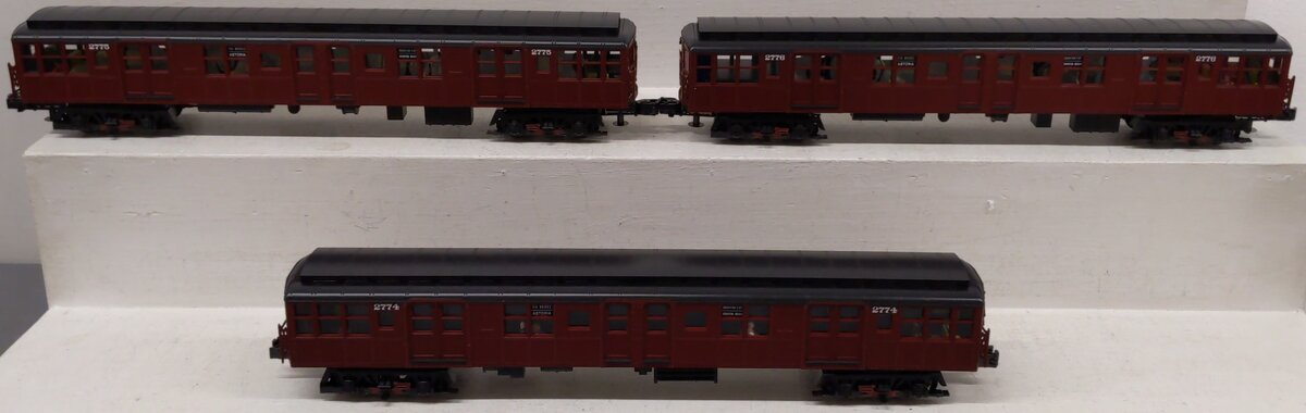 MTH 20-2675-1 O BMT 2500 Series 3-Car Subway Set with Proto-Sound 2.0 (Set of 3) EX/Box