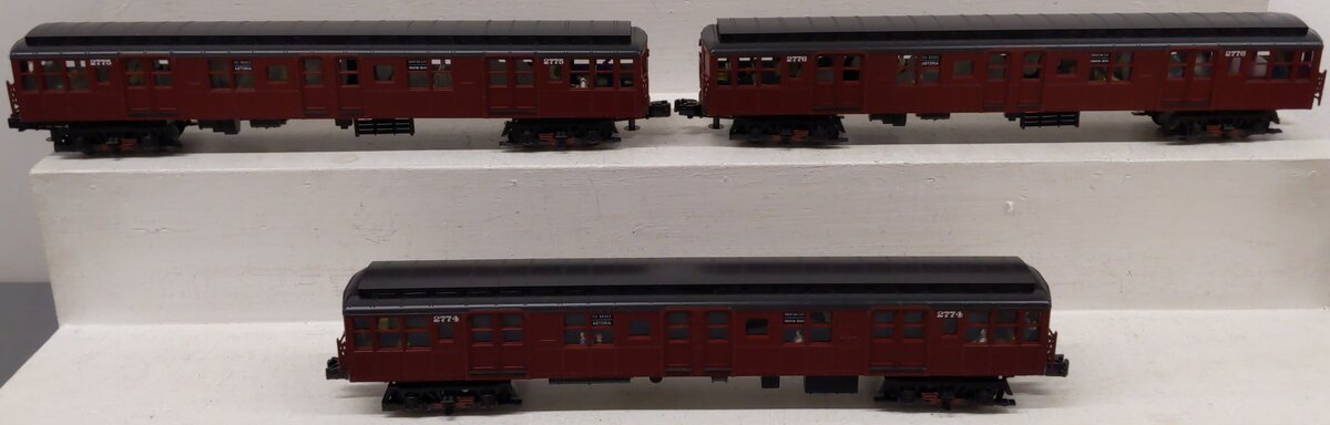 MTH 20-2675-1 O BMT 2500 Series 3-Car Subway Set with Proto-Sound 2.0 (Set of 3) EX/Box