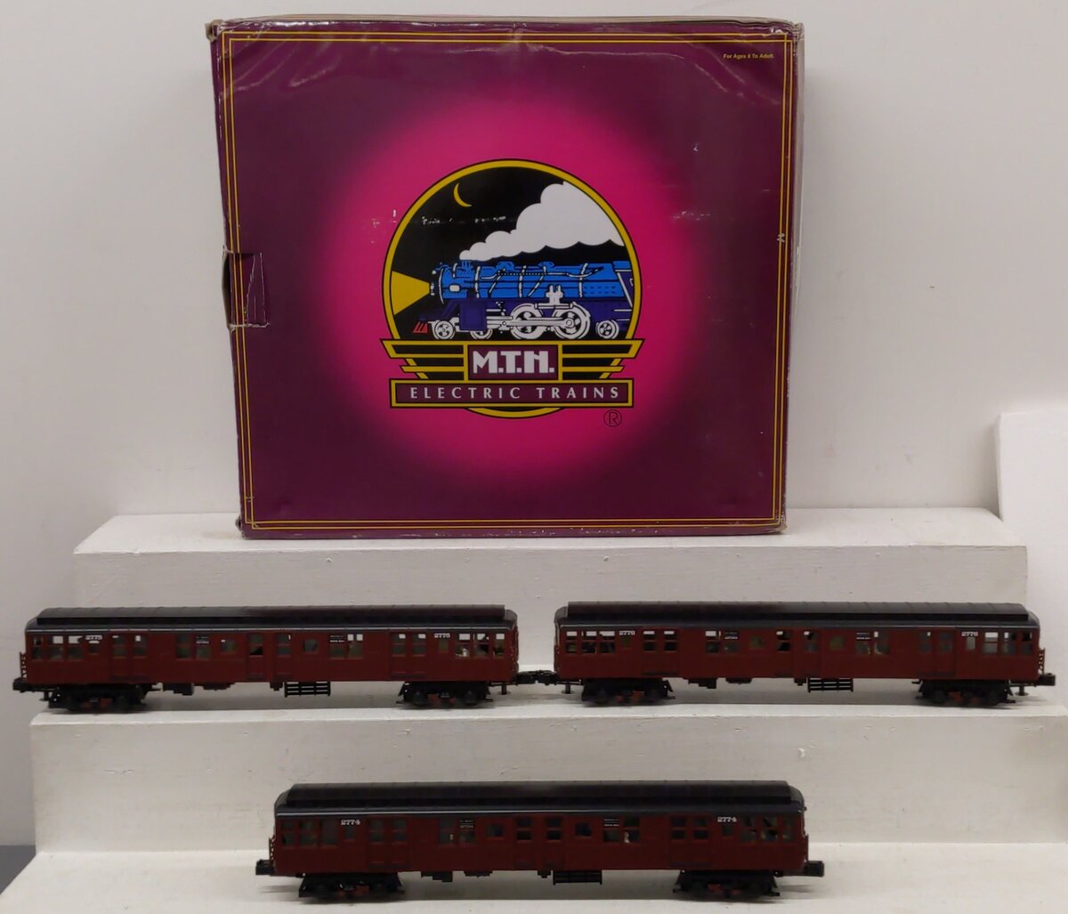 MTH 20-2675-1 O BMT 2500 Series 3-Car Subway Set with Proto-Sound 2.0 (Set of 3) EX/Box
