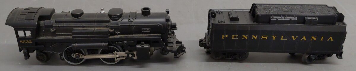 Lionel 6-18632 O Gauge Pennsylvania 4-4-2 Steam Locomotive & Tender #8632 EX