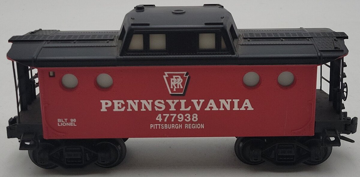 Lionel 6-19727 O Gauge Pennsylvania Illuminated Caboose #477938 VG/Box