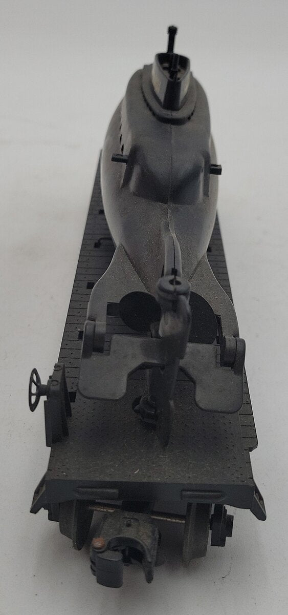 Lionel 6-16677 O Gauge NATO Flatcar with Royal Navy Submarine LN/Box
