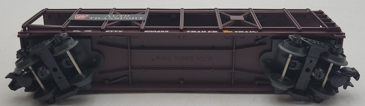 MTH 30-76064 O Pennsylvania Auto Carrier Flatcar w/ Four 1963 Corvettes #500483 EX/Box