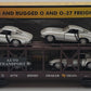 MTH 30-76064 O Pennsylvania Auto Carrier Flatcar w/ Four 1963 Corvettes #500483 EX/Box