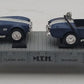 MTH 30-7660 O Gauge MTH Auto Transport Flatcar with Ertl '65 Shelby Cobra's EX/Box