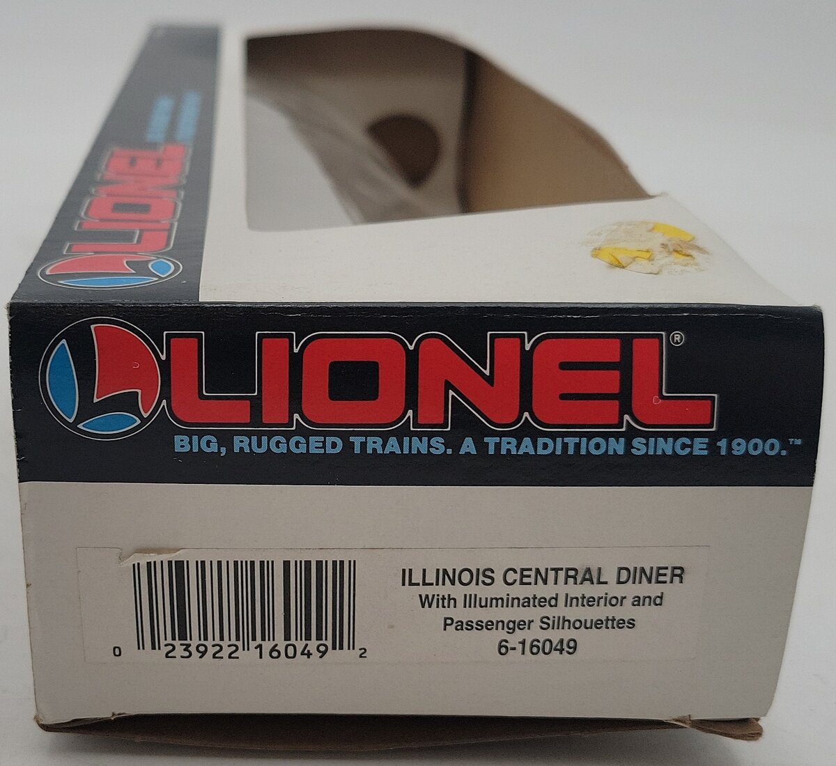 Lionel 6-16049 O Gauge Illinois Central Diner Car LN/Box