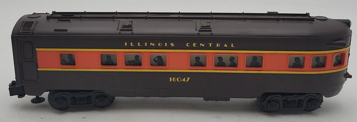 Lionel 6-16047 O Gauge Illinois Central Observation Car EX/Box