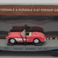 MTH 33-7601 O Gauge New York Central Flatcar w/1957 Die-Cast Corvette #372515 EX/Box