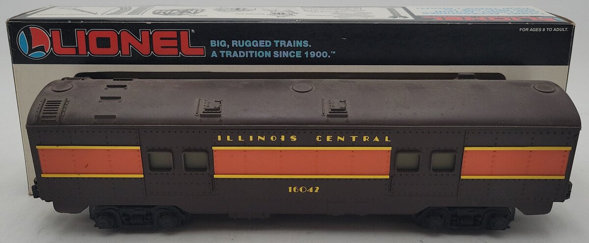 Lionel 6-16042 O Gauge Illinois Central Baggage Car EX/Box
