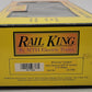 MTH 30-7666 O Gauge Auto Carrier w Two 1967 Camaros & Two 1967 Shelby Mustangs EX/Box