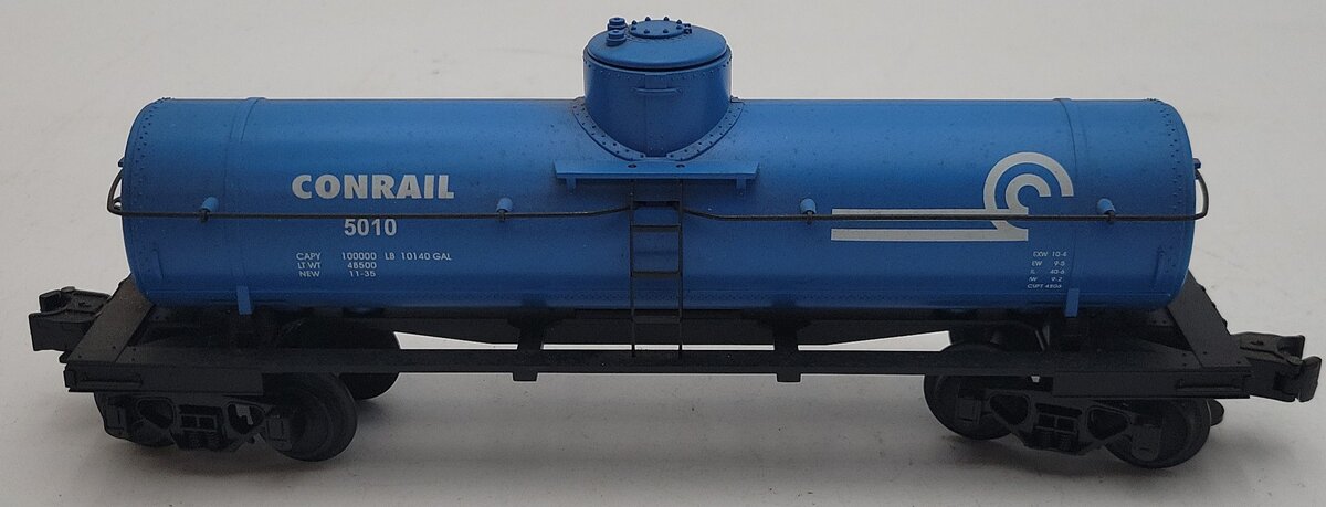 MTH 30-7305 O Gauge Conrail Semi-Scale Tank Car #5010 EX/Box