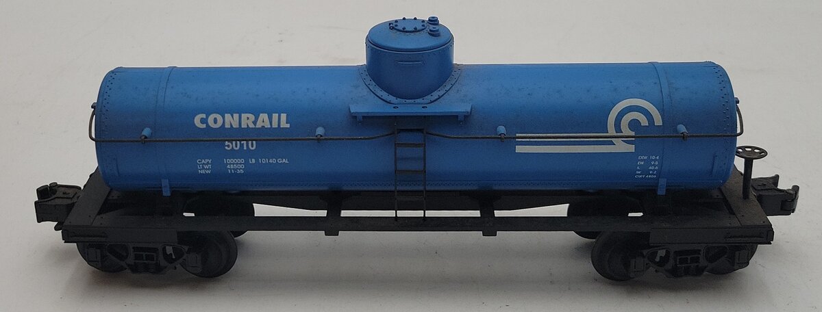 MTH 30-7305 O Gauge Conrail Semi-Scale Tank Car #5010 EX/Box