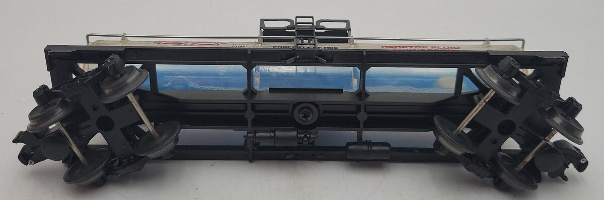 Lionel 6-16153 O Gauge AEC Reactor Fluid Tank Car #6515-1 (Blue) EX/Box