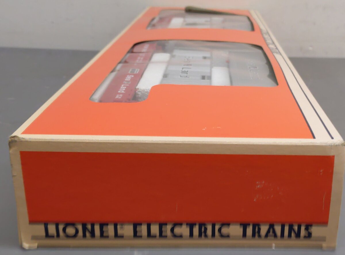 Lionel 6-16936 O Gauge Susquehanna Sea Land Maxi-Stack Flatcar EX/Box