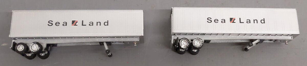 Lionel 6-16322 O Gauge TTUX Flatcar with 2 Sealand Trailers #16321, #16322 EX/Box
