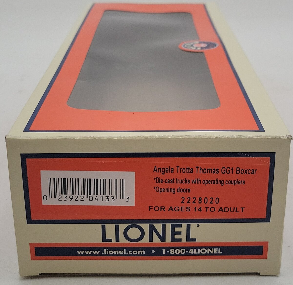 Lionel 2228020 O Angela Trotta Thomas GG-1 Boxcar LN/Box