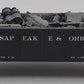 MTH 30-7214 O Gauge Chesapeake & Ohio Gondola w/ Scrap Load #31722 EX