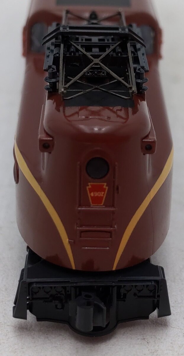 Kato 137-2013 N Pennsylvania Tuscan Single Stripe GG-1 Electric Locomotive #4907 EX/Box
