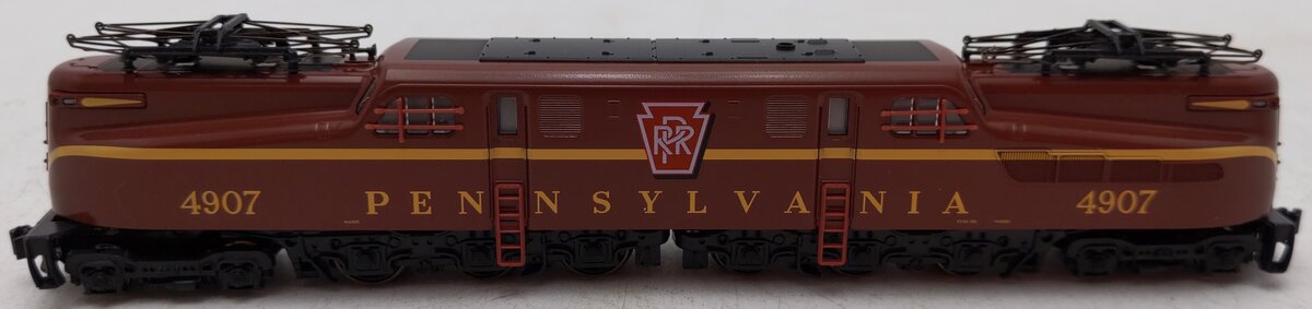 Kato 137-2013 N Pennsylvania Tuscan Single Stripe GG-1 Electric Locomotive #4907 EX/Box