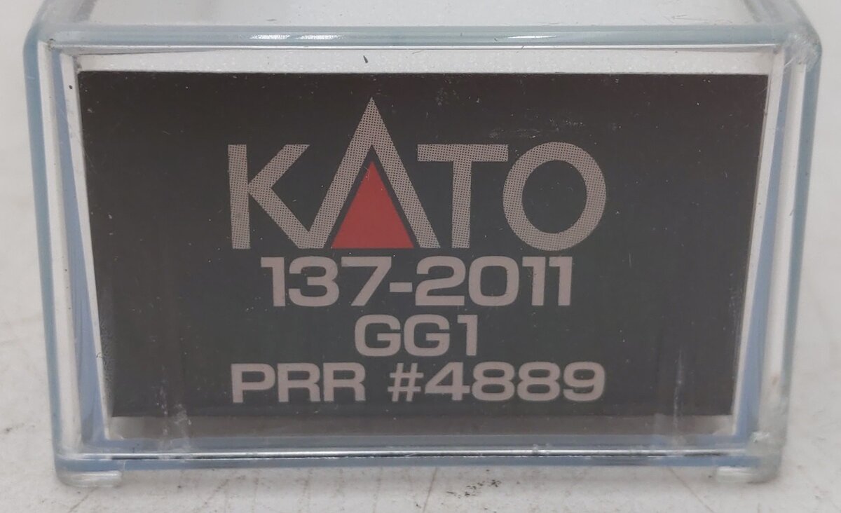 Kato 137-2011 PRR GG-1 Green/Single Stripe #4889  EX/Box