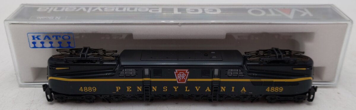 Kato 137-2011 PRR GG-1 Green/Single Stripe #4889  EX/Box