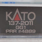 Kato 137-2011 PRR GG-1 Green/Single Stripe #4889  EX/Box