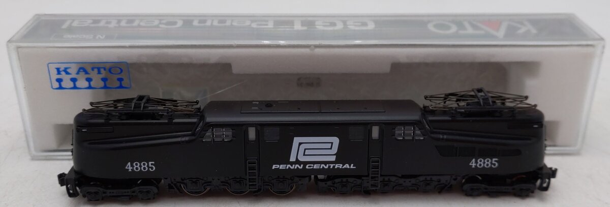 Kato 137-2023 N Scale Penn Central GG-1 Electric Locomotive #4885 EX/Box