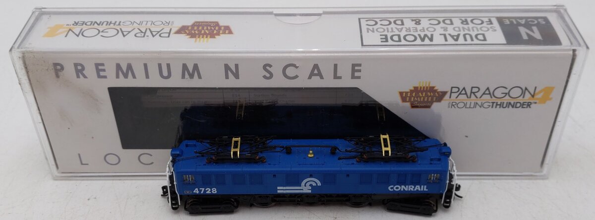 Broadway Limited 3965 N CON P5a Boxcab Electric Locomotive Sound/DC/DCC #4728 EX/Box