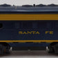 Tyco F7A Santa Fe Powered A Diesel Locomotive #4015 VG