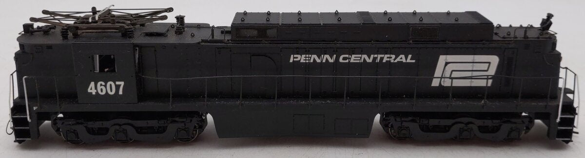 Bachmann 82405 HO Penn Central GE E33 Electric Loco w/ Flywheel Drive #4607 VG