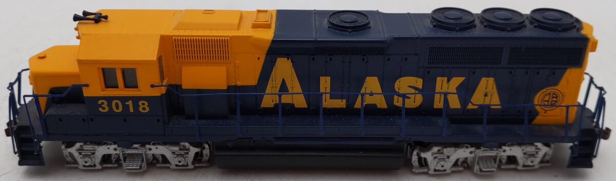 Bachmann 60348 HO Alaska EMD GP40 Diesel Locomotive w/DCC #3018 EX