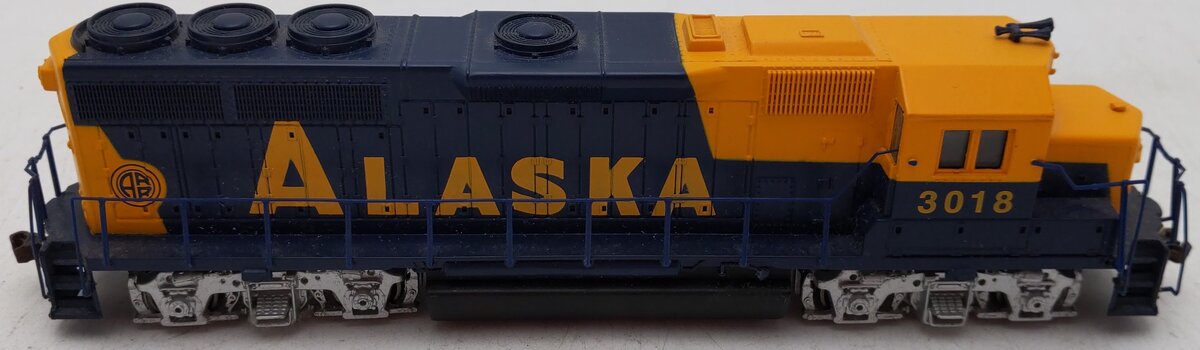 Bachmann 60348 HO Alaska EMD GP40 Diesel Locomotive w/DCC #3018 EX