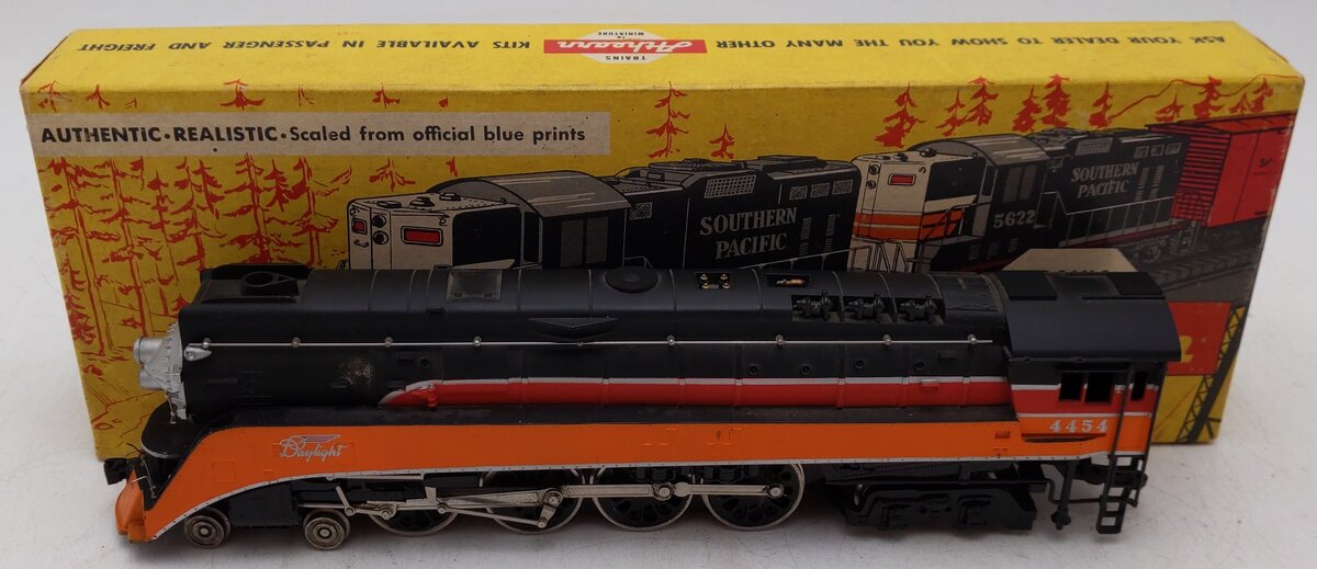 Lionel 6-6500 HO Southern Pacific Daylight Steam Locomotive #4454 VG