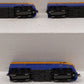 Athearn G2637 HO Scale Genesis Jersey Central Lines F3 ABA Diesel Locomotive Set EX/Box