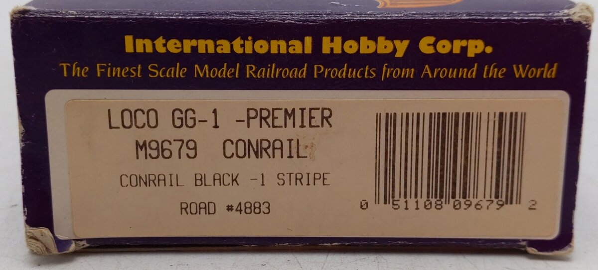 IHC M9679 HO Conrail Premier GG-1 Electric Locomotive #4883 EX/Box