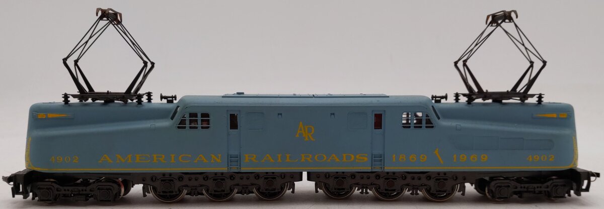AHM 5160F HO Scale American Railroads 1969 GG-1 Electric Locomotive #4902 VG/Box