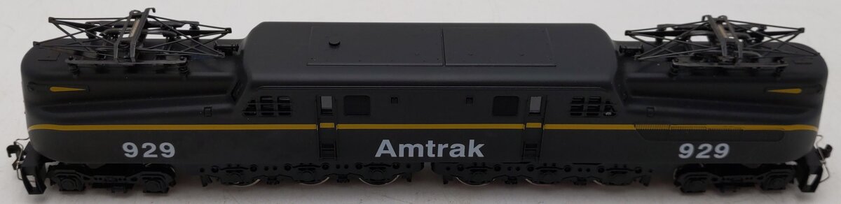 IHC M9680 HO Amtrak Black 1 Stripe GG-1 Electric Locomotive #929 EX