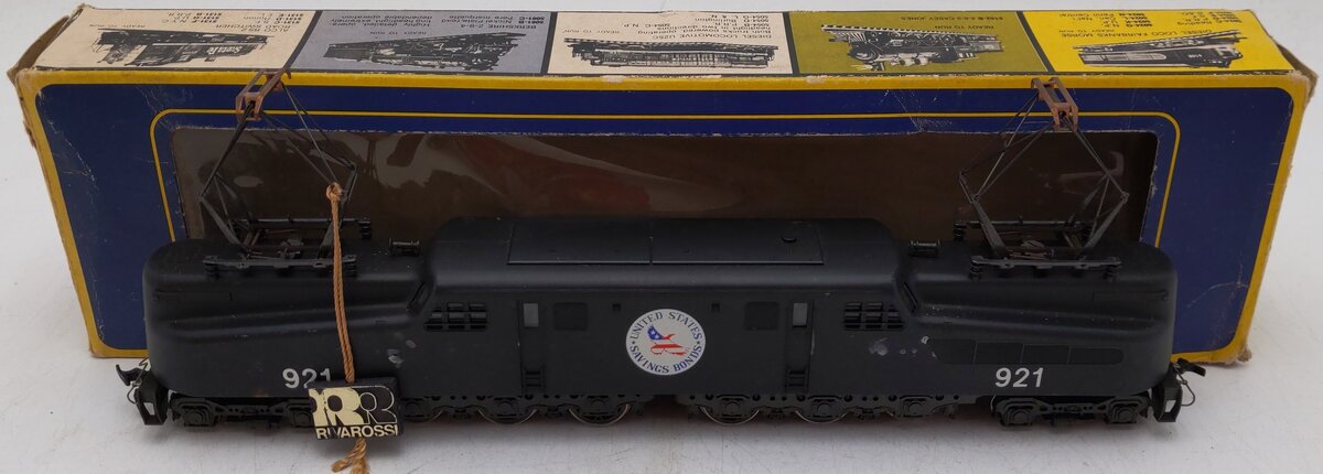 AHM 5161-05 HO Scale Amtrack U.S.S.B. 4-8-8-4 (G.G.1) Electric Locomotive VG/Box