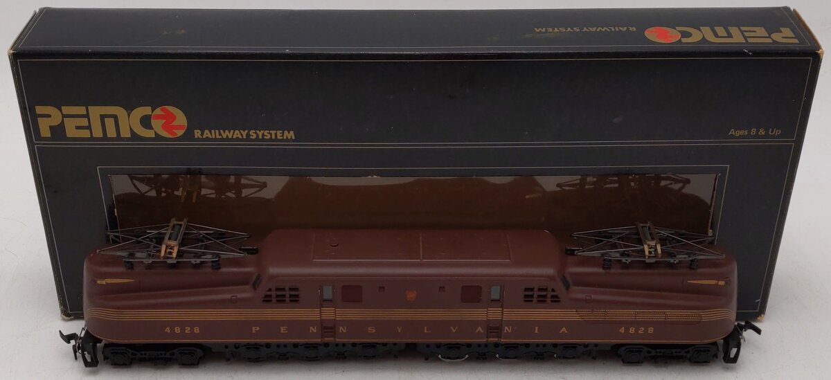 Pemco 3304-016 HO Scale Pennsylvania GG-1 Electric Locomotive #4828 EX/Box