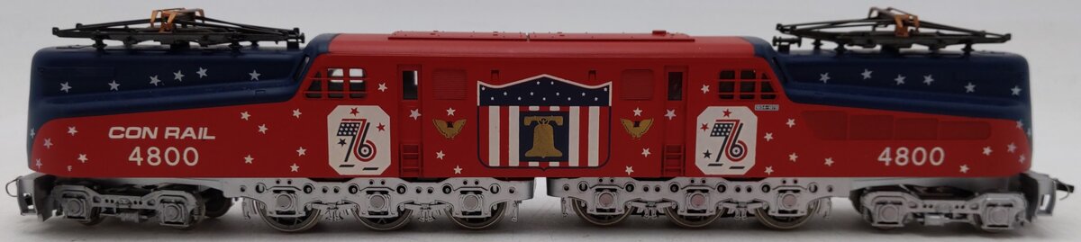 AHM 4800 HO Scale Conrail Spirit of ‘76 GG-1 Electric Locomotive #4800 EX/Box
