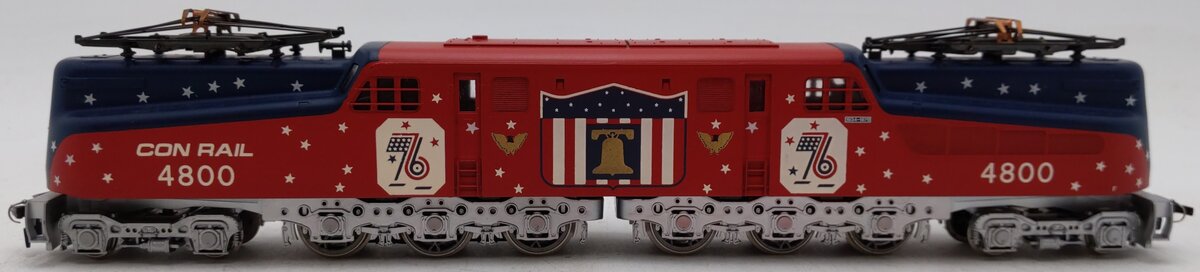 AHM 4800 HO Scale Conrail Spirit of ‘76 GG-1 Electric Locomotive #4800 EX/Box