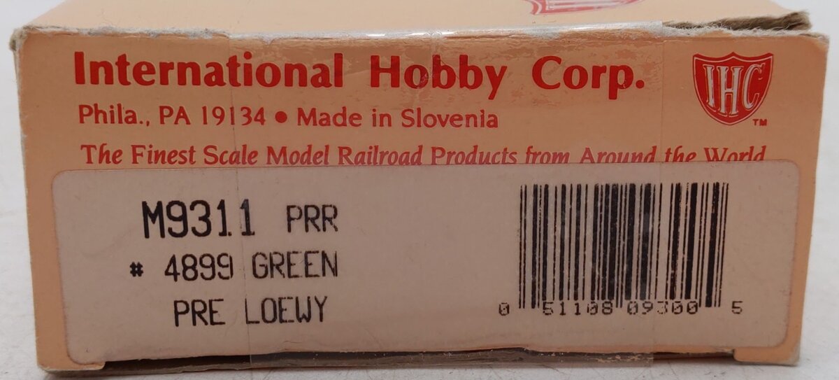 Broadway Limited 627 HO PRR GG-1 Electric Locomotive #4916 EX/Box