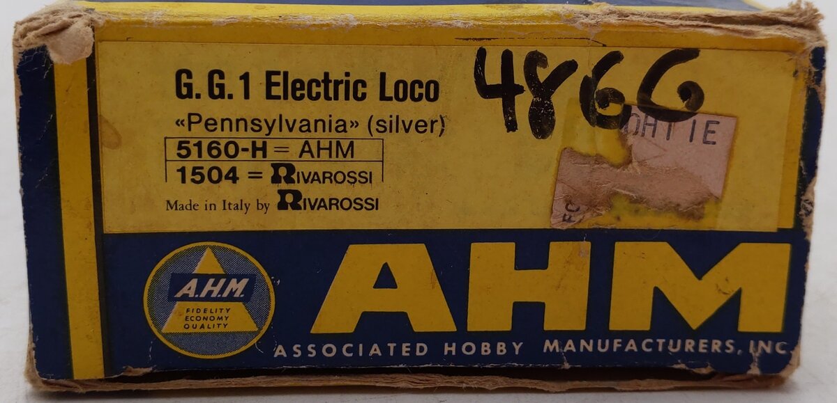 AHM 4866 HO Scale Pennsylvania GG-1 Electric Locomotive VG/Box
