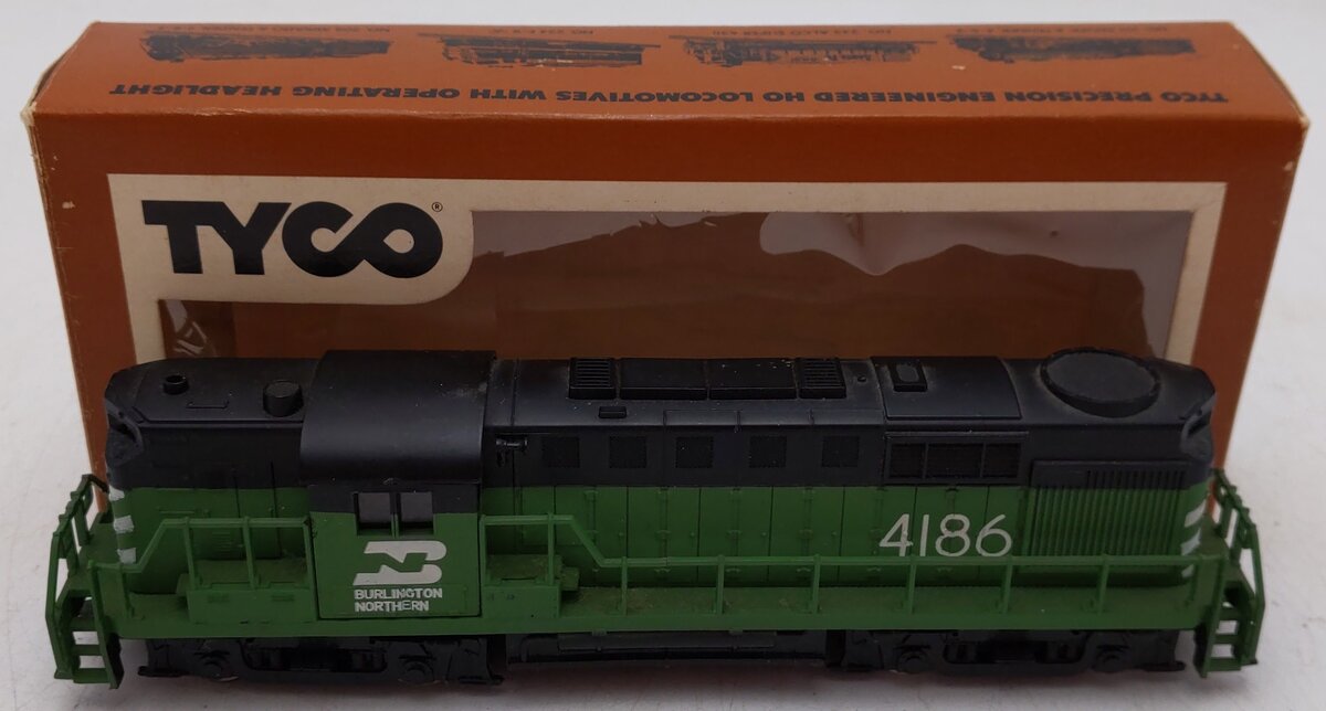 Model Power 6699 HO Scale Burlington Northern Alco RS-11 Diesel Locomotive #4186 VG