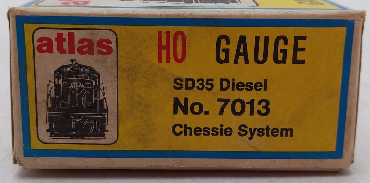 Atlas 7412 HO B&O Chessie Diesel Locomotive VG