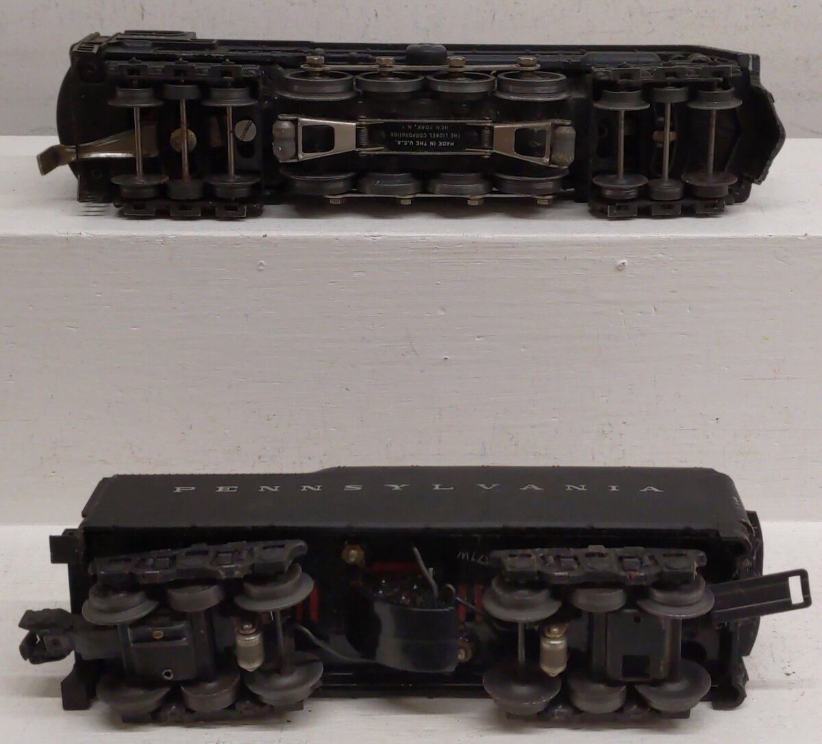 Lionel 681 Vintage O 6-8-6 Diecast S2 Steam Turbine Loco w/2671W Tender VG/Box
